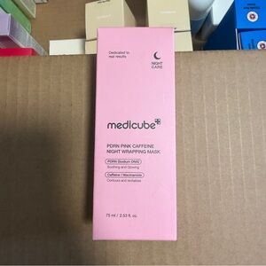 Medicube PDRN Pink Caffeine Night Wrapping Mask 75ml K-Beauty